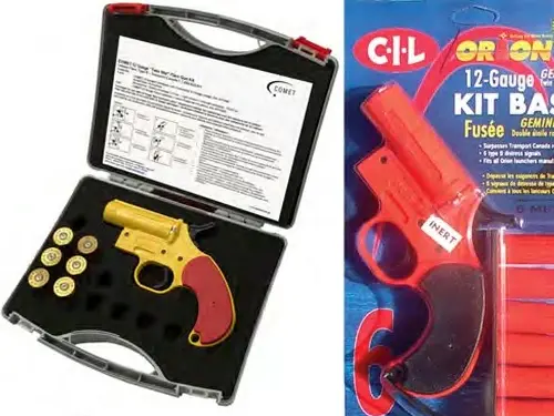 pistolet lance-fusées de sauvetage